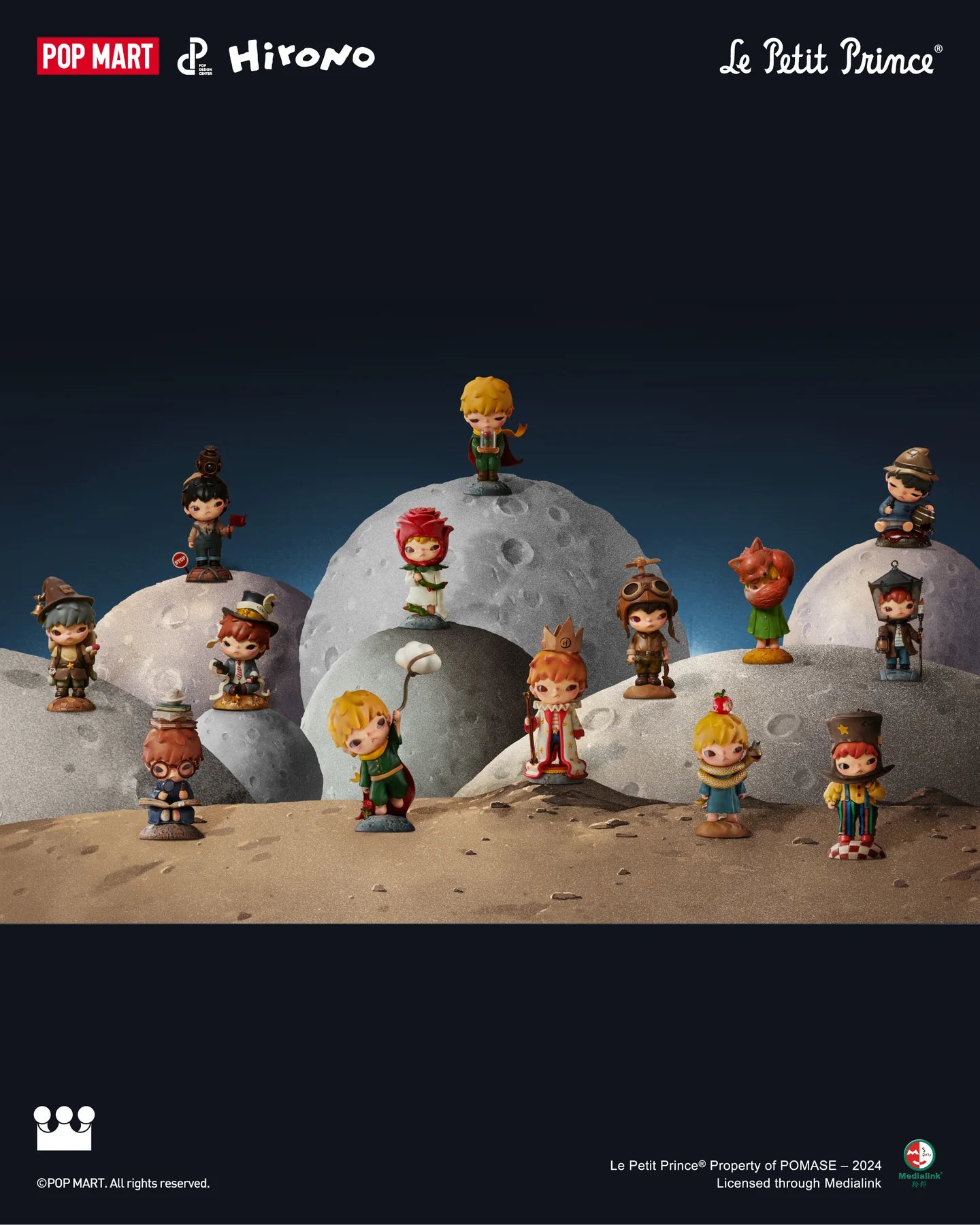 Hirono×Le Petit Prince Series Figures