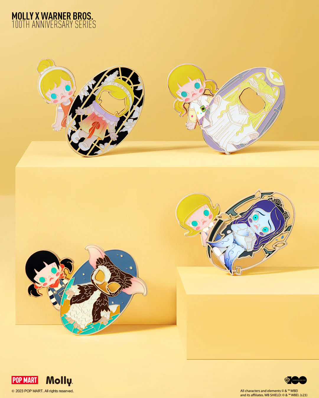 MOLLY × Warner Bros. 100th Anniversary MOLLY Warner Bros 100th Anniversary Series Whole Set Opened