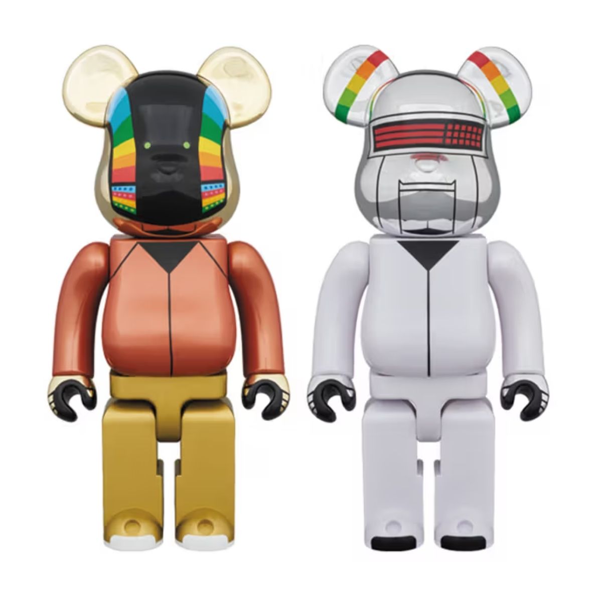 激レアBearbrick Daftpank 400% Discovery Ver Bearbrick Daft Punk (DISCOVERY Ver.) 2 PACK 400