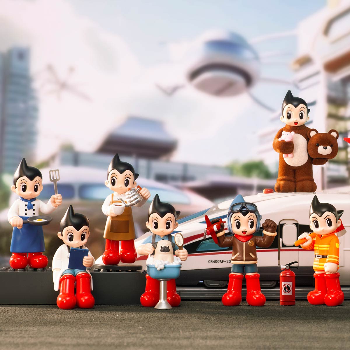 Astro Boy Diverse Life Series Figures