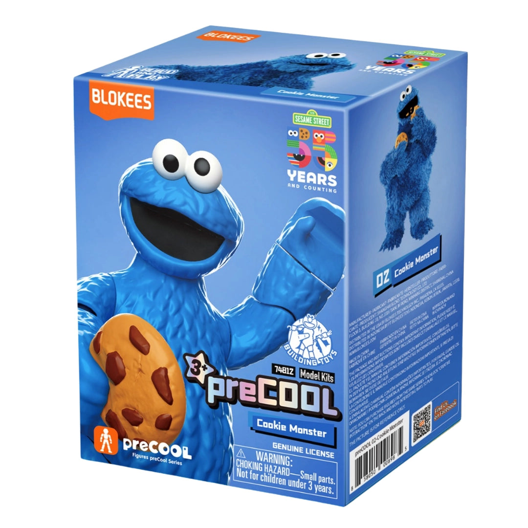 Blokees Sesame Street Friends (Open) - Amazing Level 01 - Cookie Monster