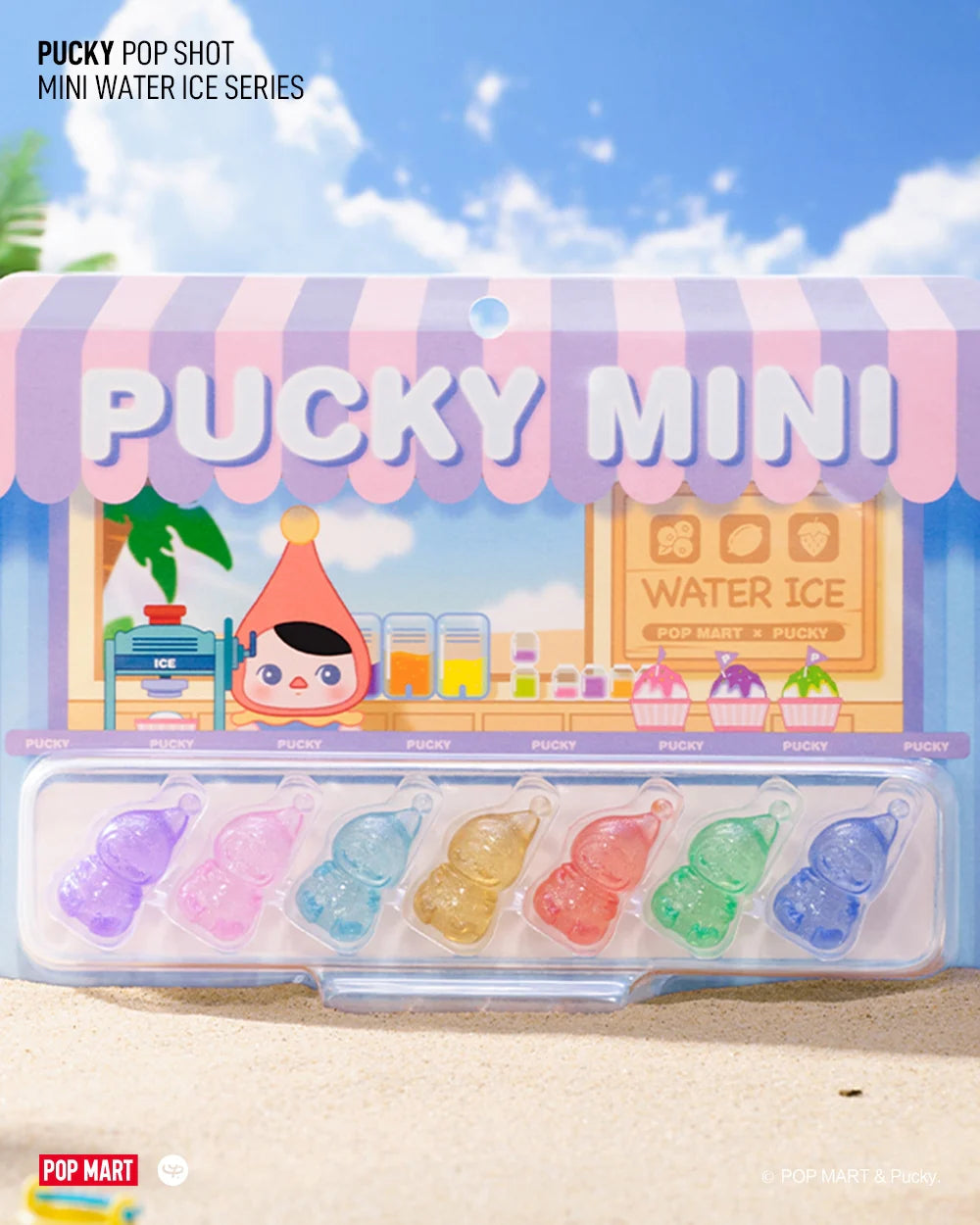POP BEAN MINI PUCKY JELLY Figure Series