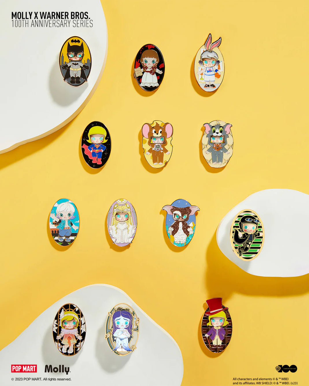 MOLLY × Warner Bros. 100th Anniversary Amazon.co.jp: POPMART MOLLY × Warner Bros. 100th Anniversary