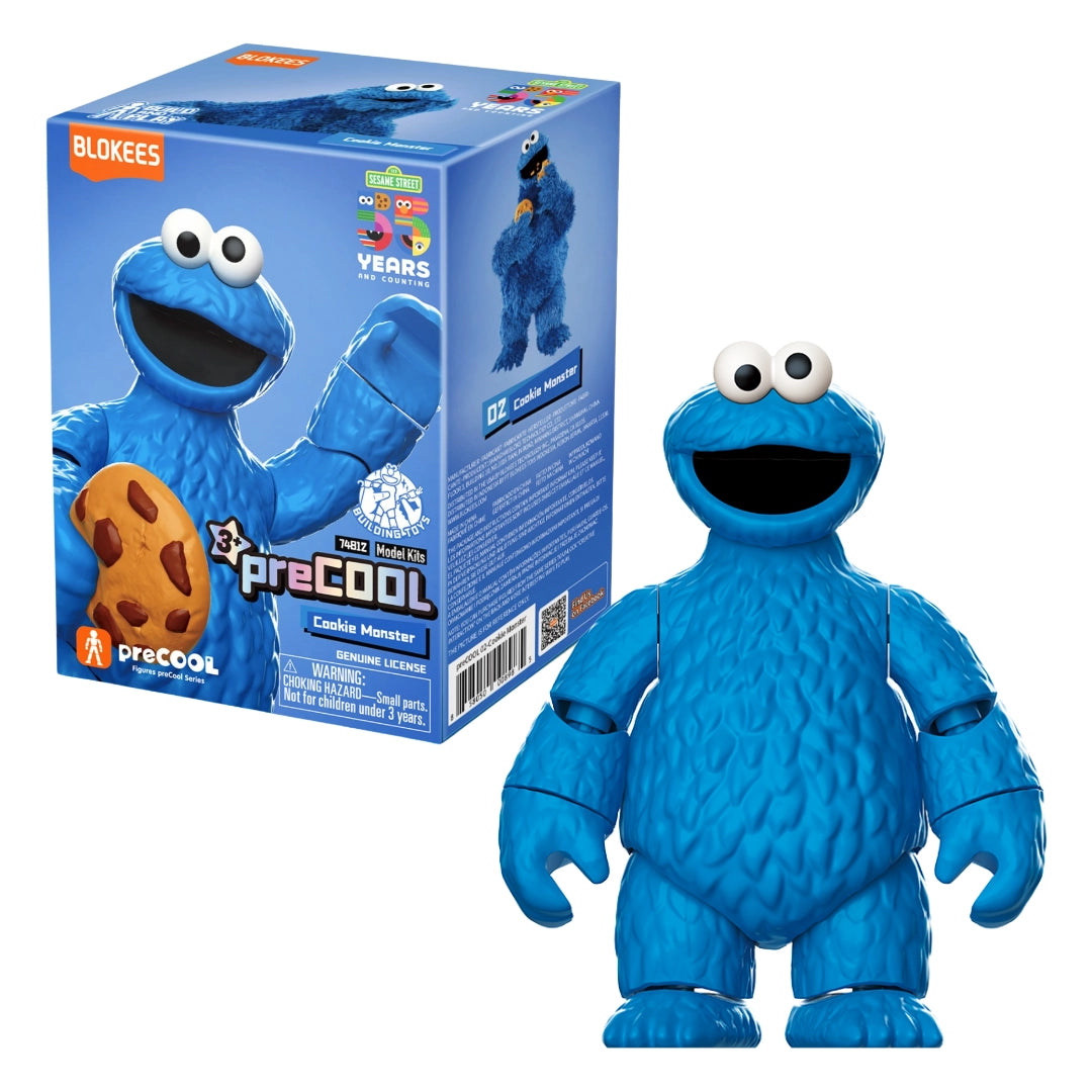 Blokees Sesame Street Friends (Open) - Amazing Level 01 - Cookie Monster