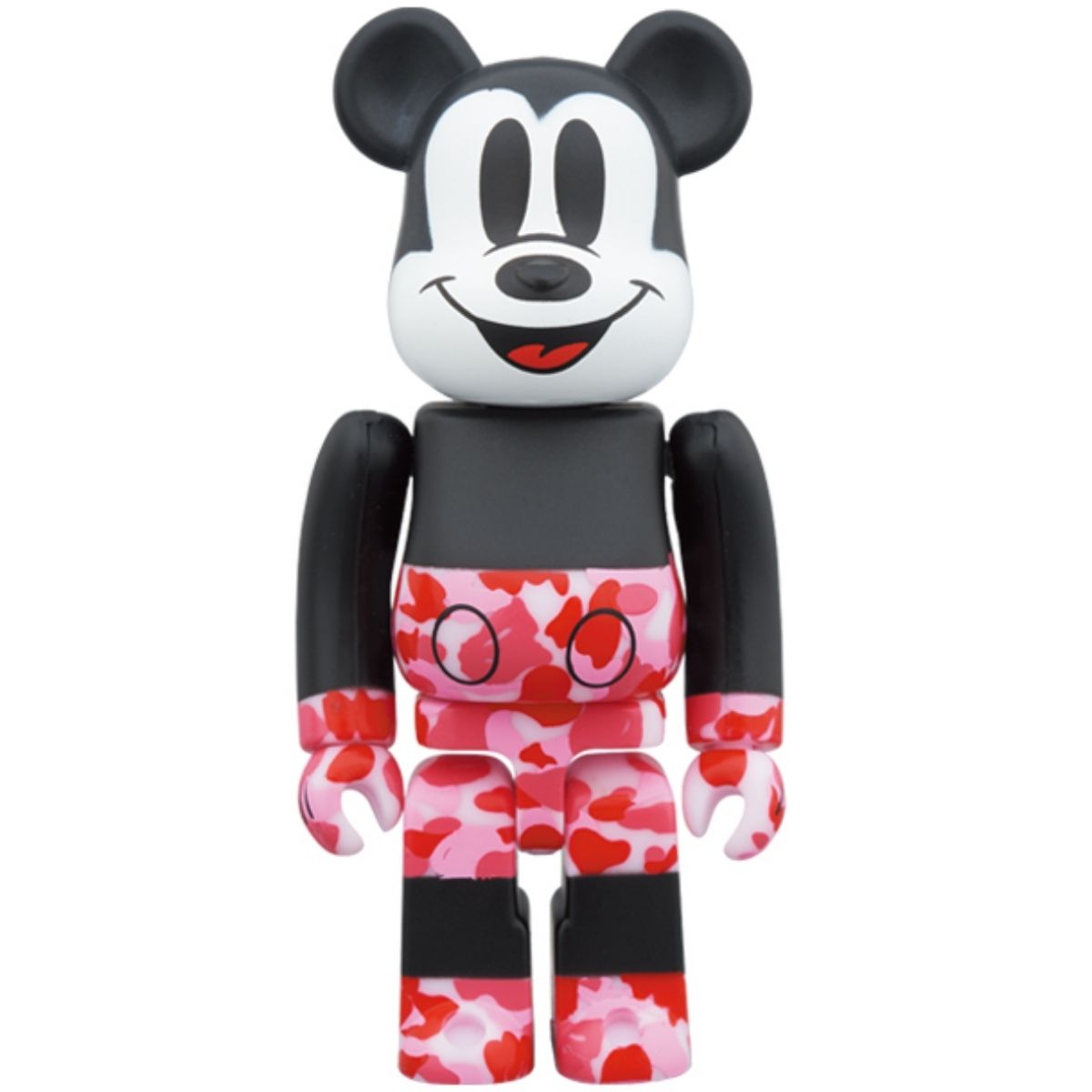 Bape (R) Mickey Mouse 100% & 400% Pink